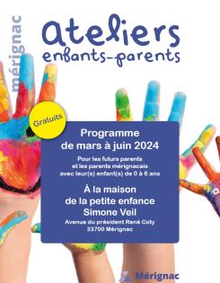 Ateliers enfants-parents - mars à juin 2024